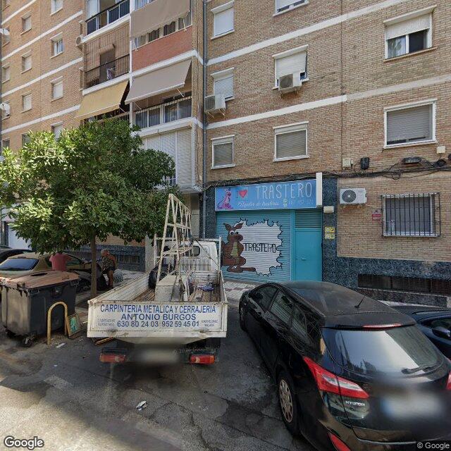 Street view near Farmacia Serrano García in Málaga