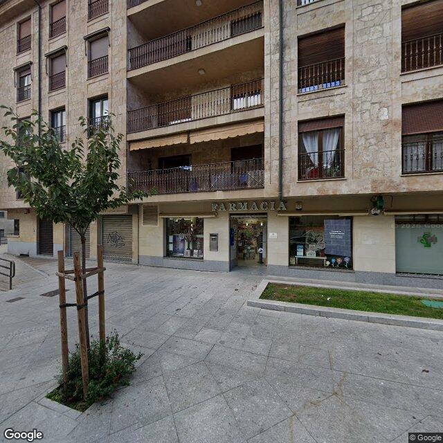 Street view near Farmacia Silvia Martín Velasco in Spain