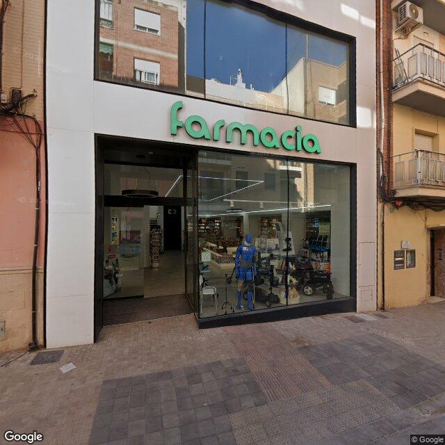 Street view near Farmacia Sotelo in Spain