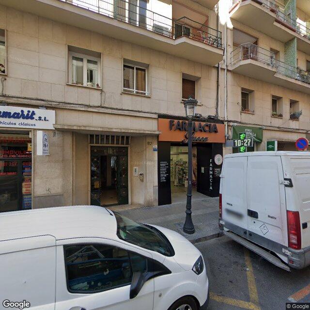 Street view near Farmacia Sueca (Lda Mªdolores Tomás Vallés) in València