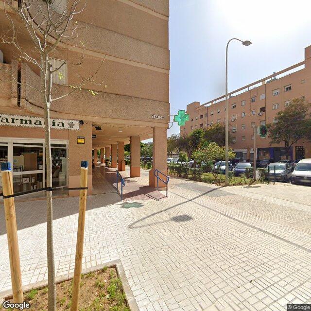 Street view near Farmacia Trinidad Cirera Guiraum in Sevilla (este-Alcosa-Torreblanca)