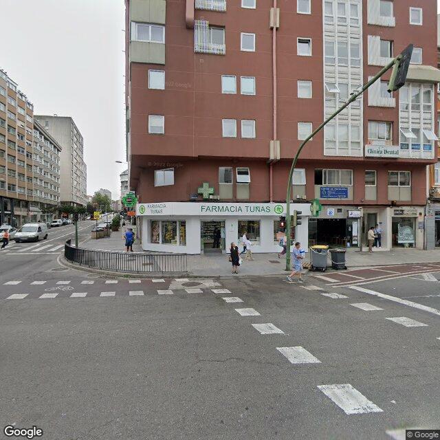 Street view near Farmacia Tuñas in A Coruña