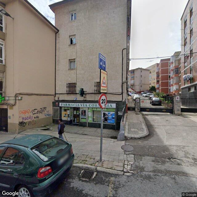 Street view near Farmacia Vía Cornelia in Santander