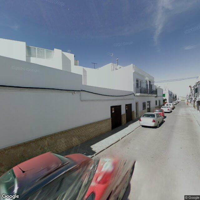 Street view near Farmacia Vargas Gómez in La Puebla de Cazalla