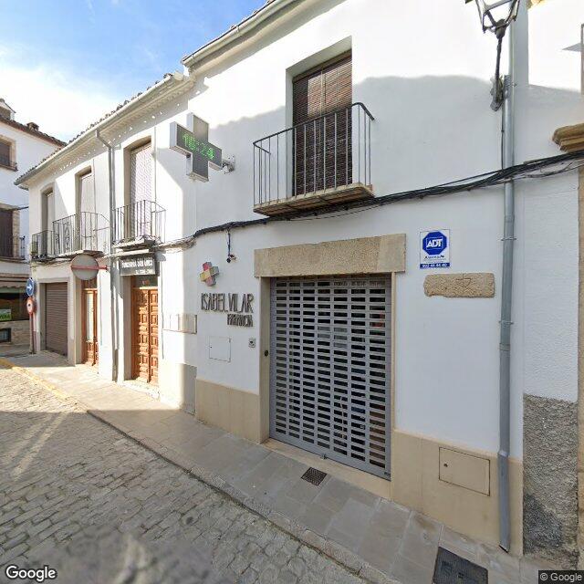 Street view near Farmacia Vilar Zamora in Sabiote