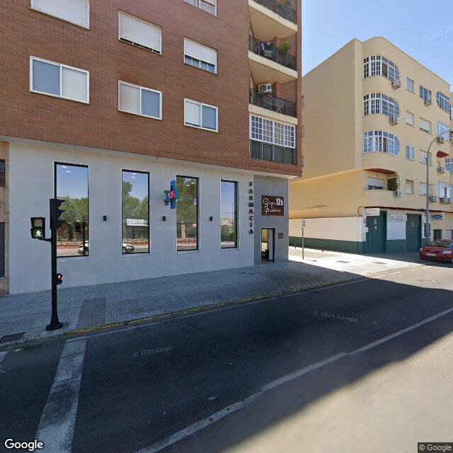 Street view near Farmacia Virgen De Guadalupe 12H in Badajoz