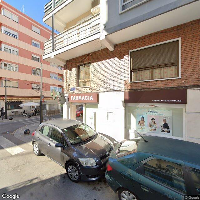 Street view near Farmacia Vives-Sieres in Spain