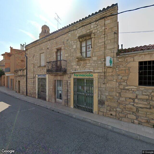 Street view near Farmaciola in Sant Martí de Riucorb