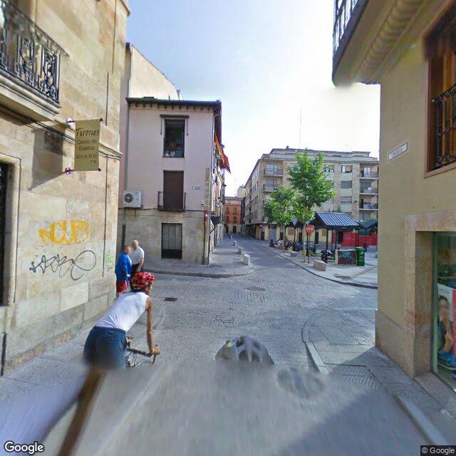 Street view near Farmacis María Rosario Palomero Gil in Salamanca