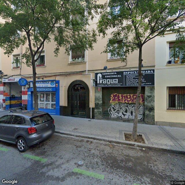 Street view near Farmarosa in Madrid