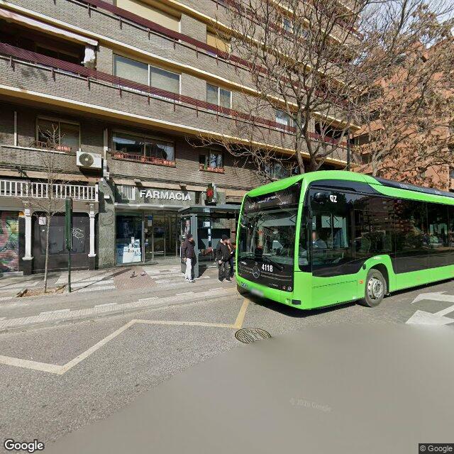 Street view near Feliu Boneta-Boneta Garrido in Zaragoza