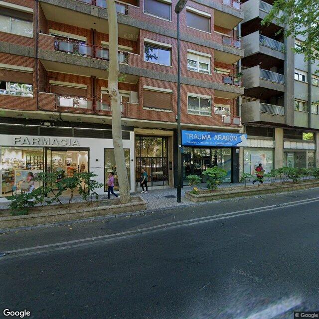 Street view near Frej Tirapo, María Pilar in Zaragoza
