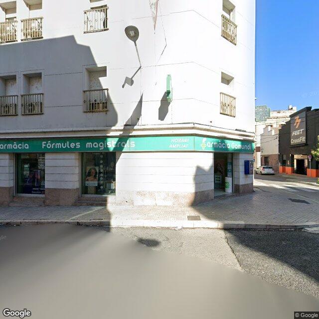 Street view near Gamundi in Spain