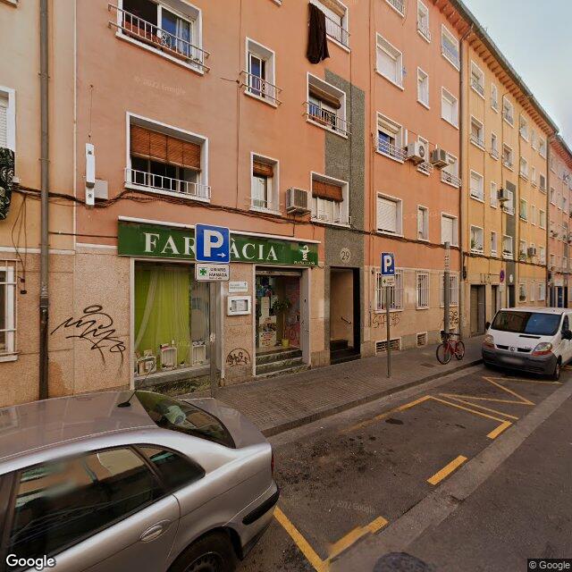 Street view near Garnés in Spain