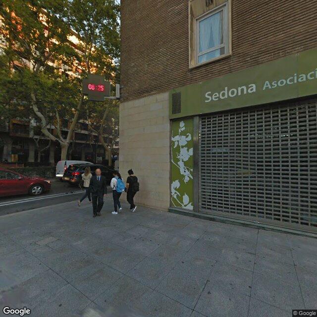 Street view near Gasco Lagunas, Ana María in Zaragoza