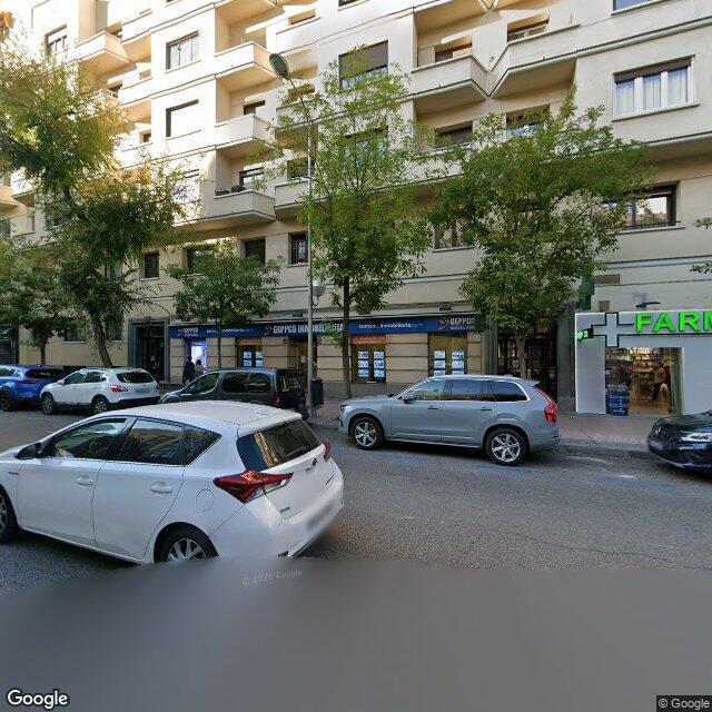 Street view near Goya 131 in Madrid
