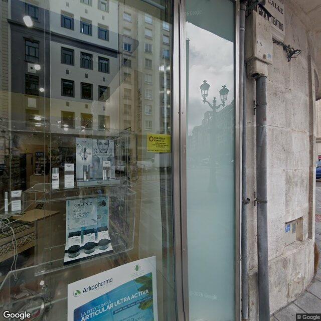 Street view near Gran Teatro in Spain