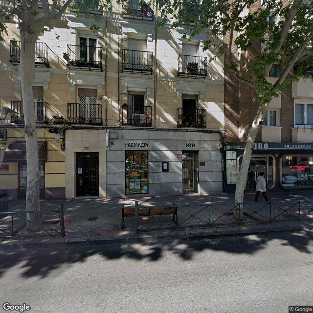 Street view near Ich in Madrid