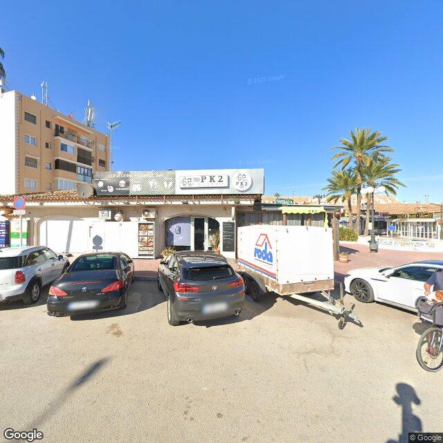 Street view near Inés Roig in Dénia