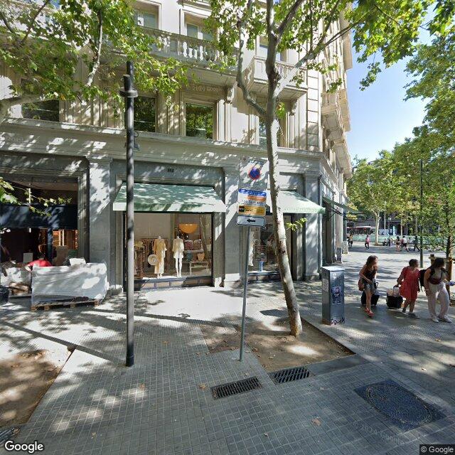 Street view near Internacional in Barcelona