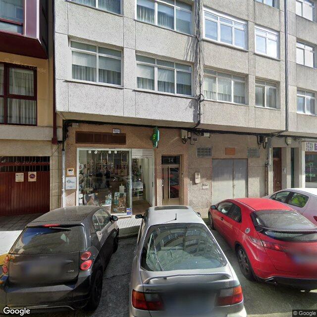 Street view near Isabel Casanova Pin in A Coruña