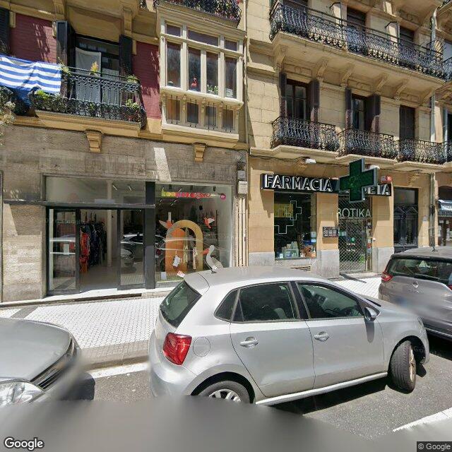 Street view near Iztueta in Donostia / San Sebastián
