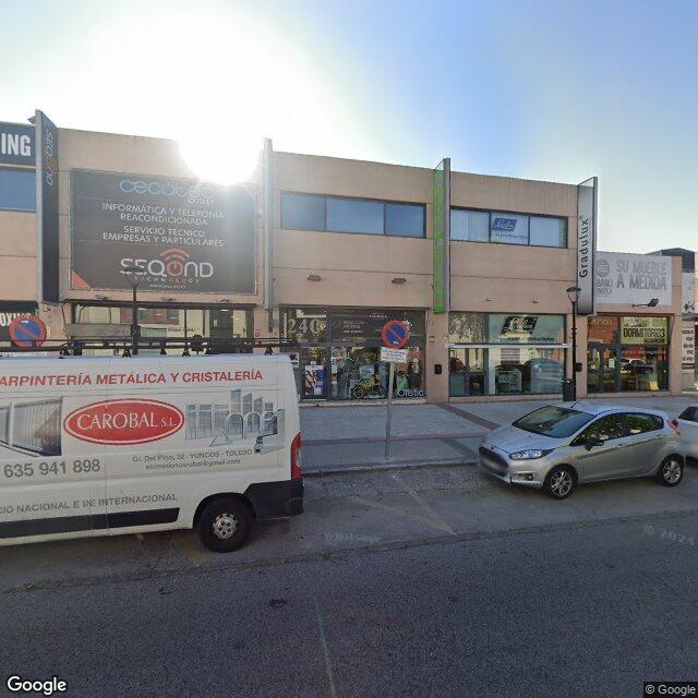 Street view near Javier Lopez Valencia in Rozas de Madrid, las