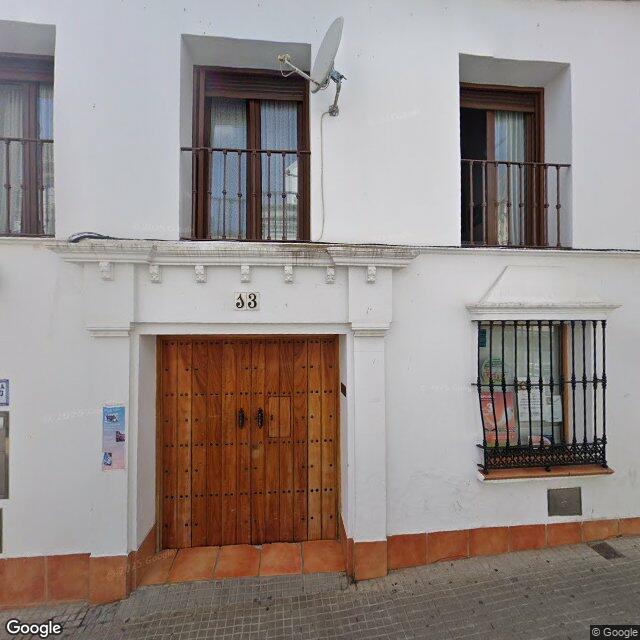 Street view near Javier Vizcaíno Callejón in Valverde de Camino