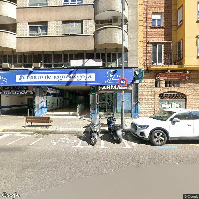 Street view near Jiménez Huarte, Joaquín in Zaragoza