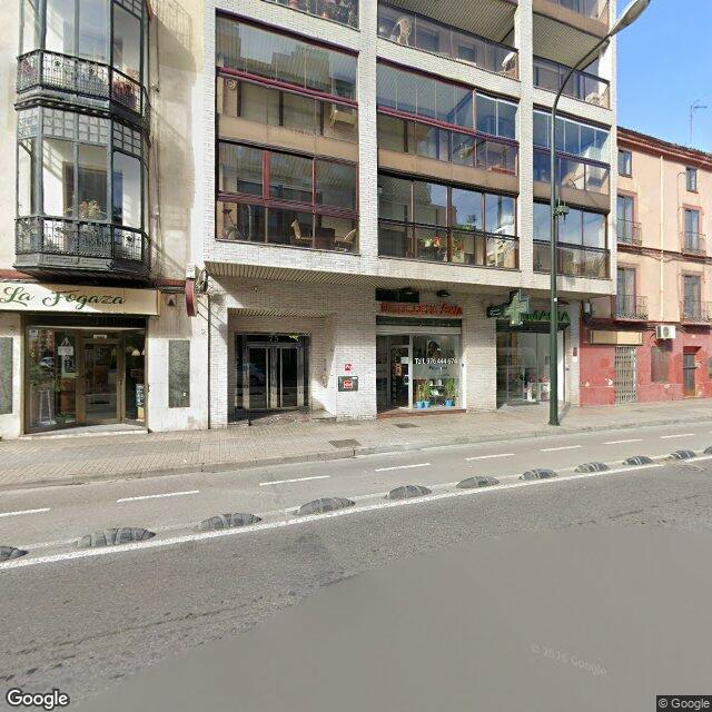 Street view near Jiménez Martín Abadía Jiménez in Zaragoza