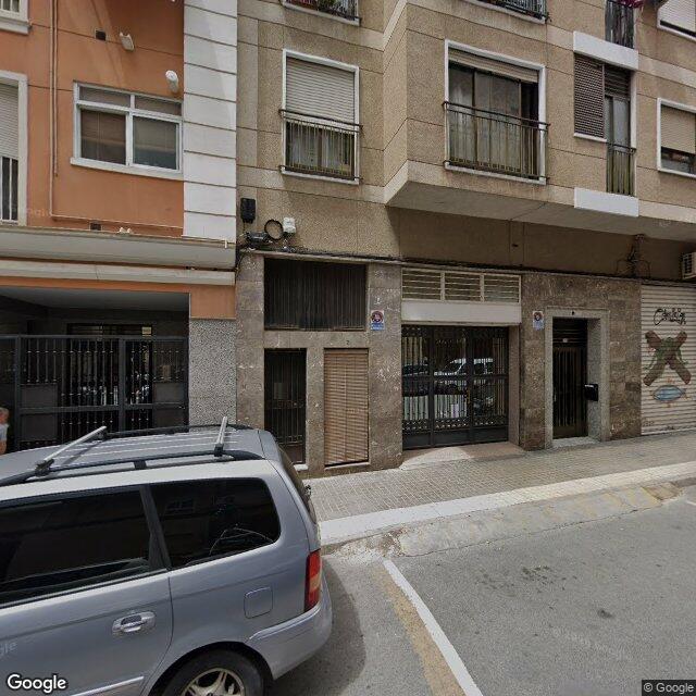 Street view near Juan Valera Pla in Alicante