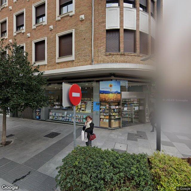 Street view near La Farmacia Del Ensanche in Spain