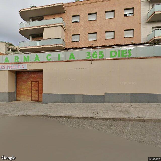 Street view near La Rotonda in Barcelona