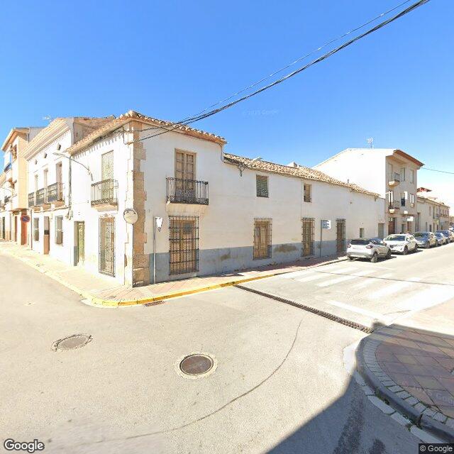 Street view near Las Cuatro Esquinas in Spain