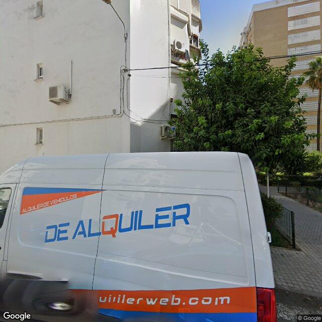 Street view near Las Naciones in Sevilla