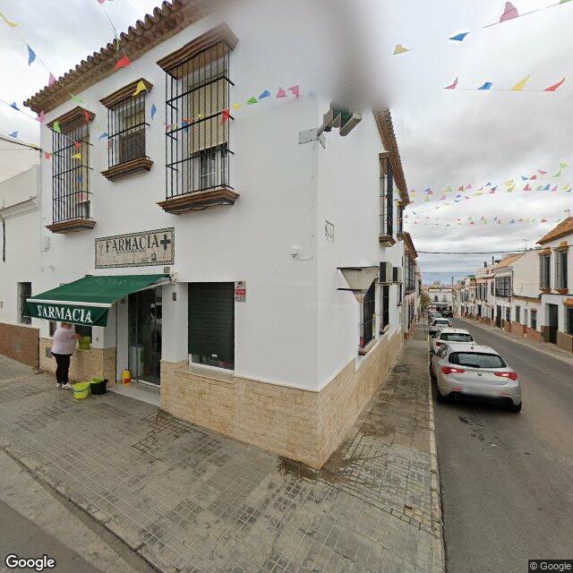 Street view near Lda. Genoveva Medina Galán in Carmona