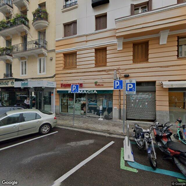 Street view near Lda. Pilar Bruna in Madrid