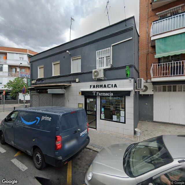 Street view near Lda. Pilar Fernández Carballido in Madrid