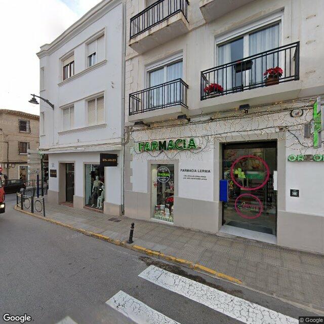 Street view near Lerma in Altea