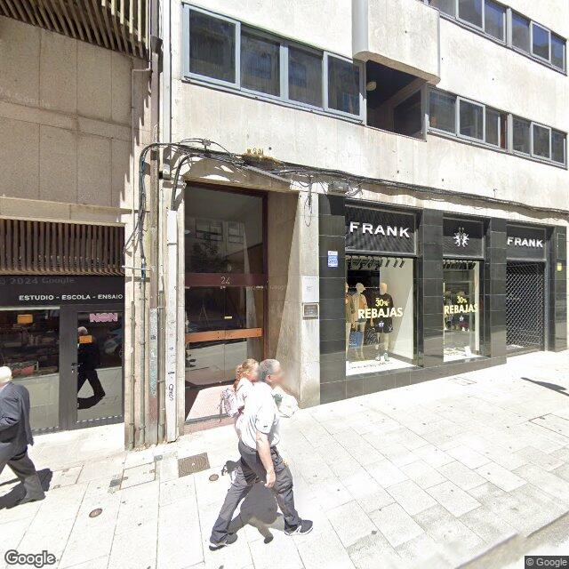 Street view near Licenciada Marcia Curráis García in Santiago de Compostela