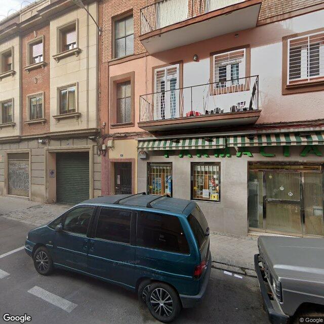 Street view near Lucia Abadia San Martin in Madrid