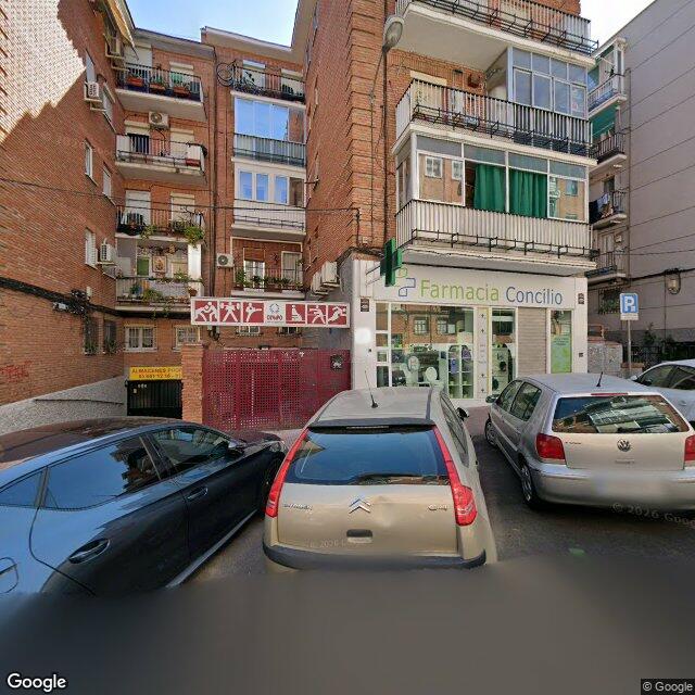 Street view near Lucrecia Camus Tirilonte in Alcobendas