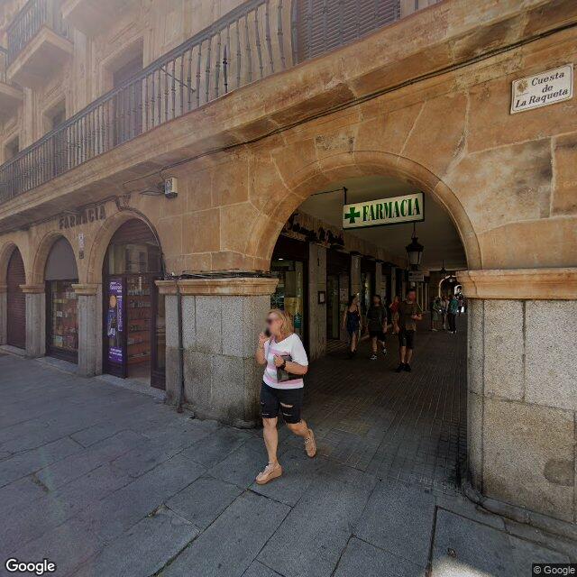Street view near Mª Aurora Martín Fernández in Salamanca