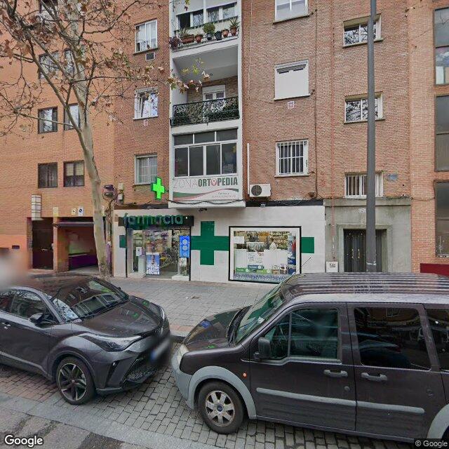 Street view near Mª Elvira Gonzalez Holgado in Madrid