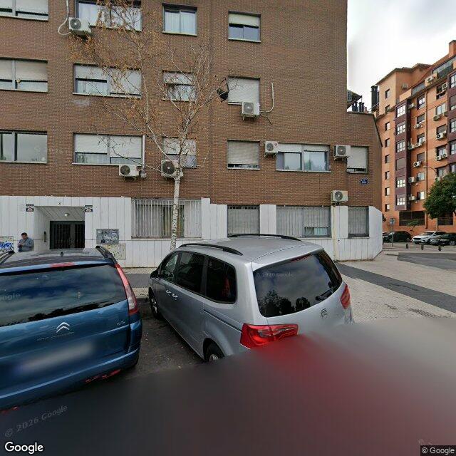 Street view near Mª Luz Sierra Martin in Madrid