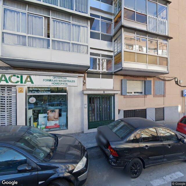 Street view near Mª Paloma San Jose Valverde in Madrid