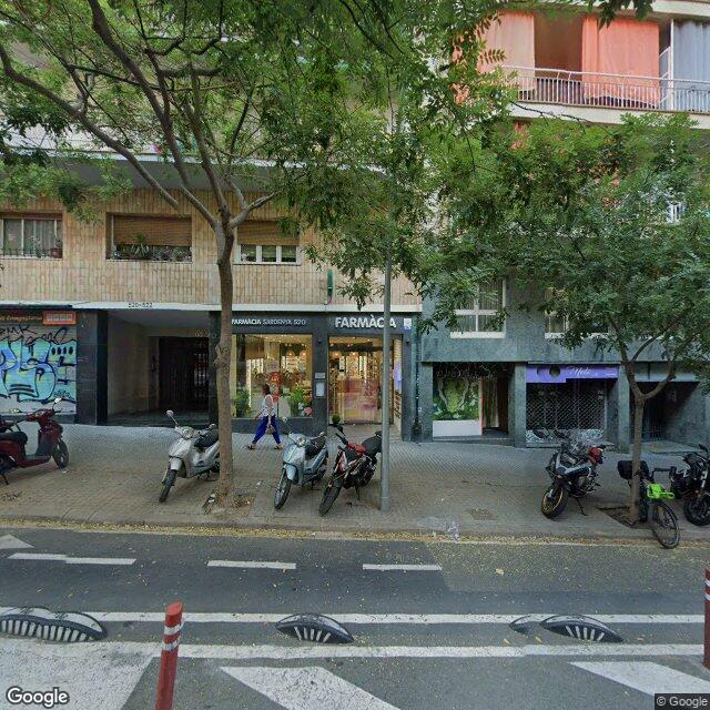 Street view near M. Fiol Costa in Barcelona