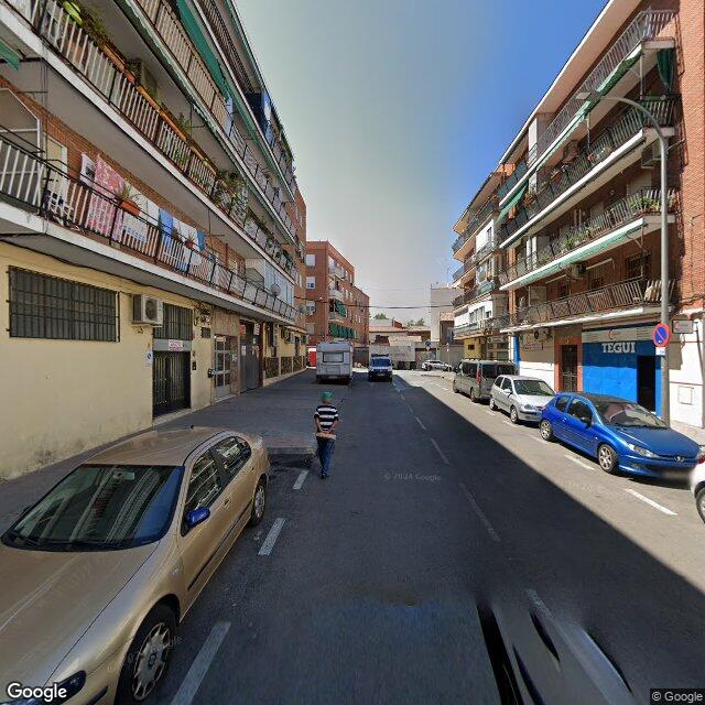 Street view near Manuel Antonio Hidalgo Alonso in Madrid