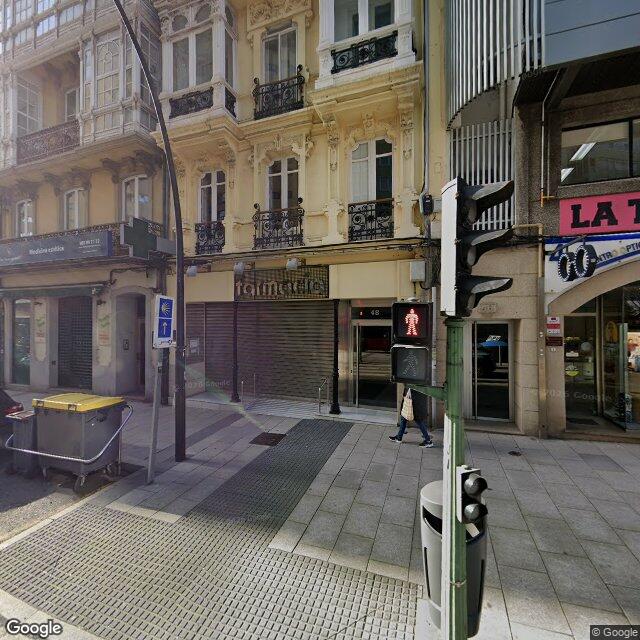 Street view near Manuel Rouco Mantiñán in A Coruña
