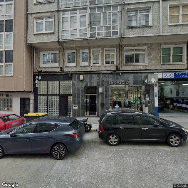 Street view near María Cristina Blanco Rajoy Fernández in A Coruña